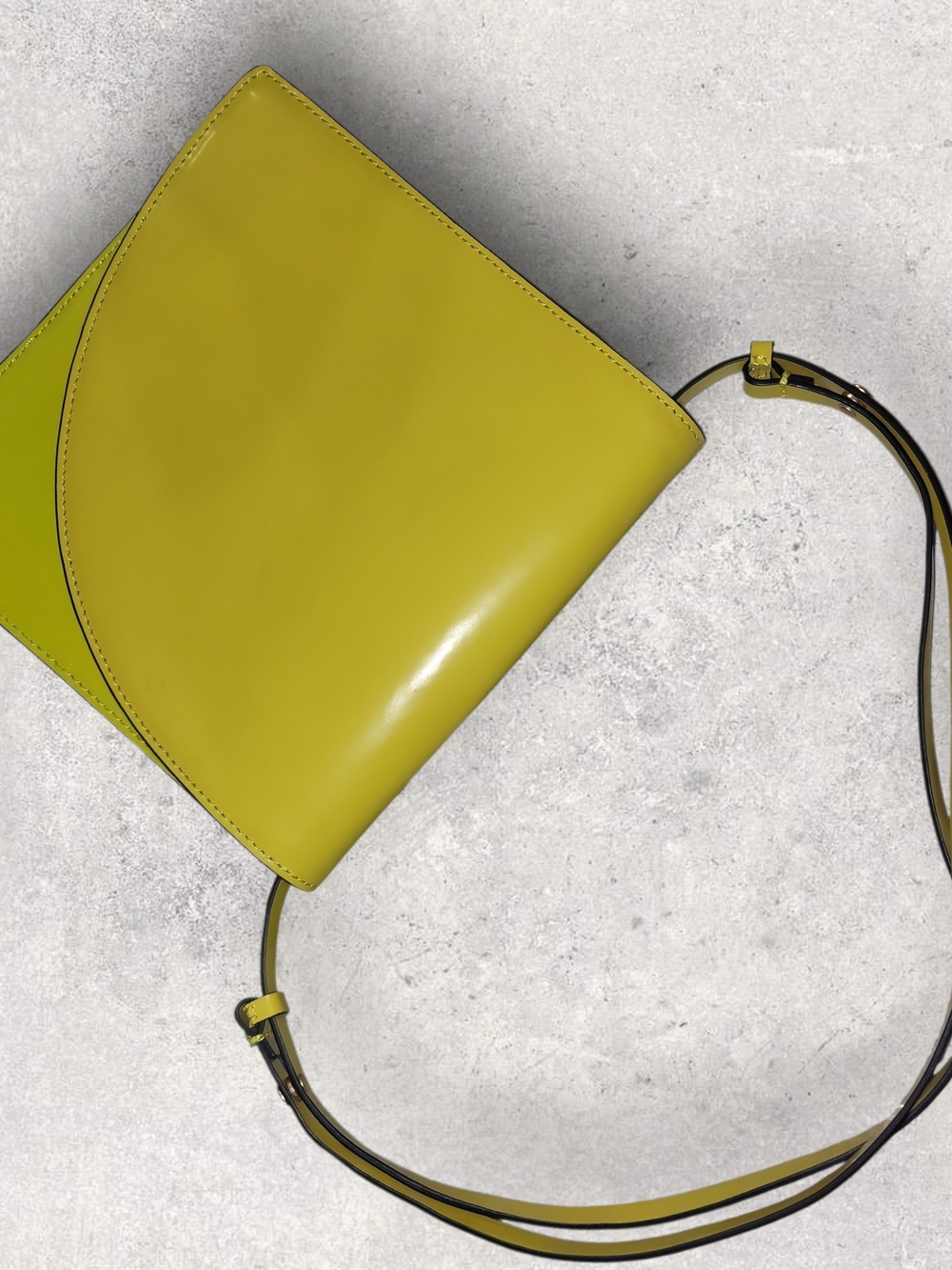 Kate Spade Saturday 2 Way Lime Green Crossbody Bag EUC - Picture 11 of 11